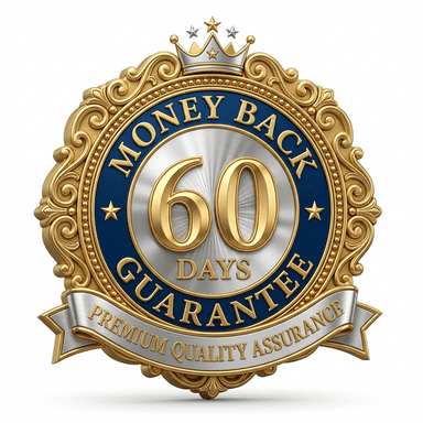 60 days money back guarantee